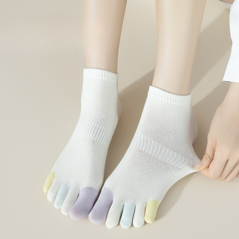 Toe Sock Split - 6 أزواج من الجوارب الصيفية الرقيقة