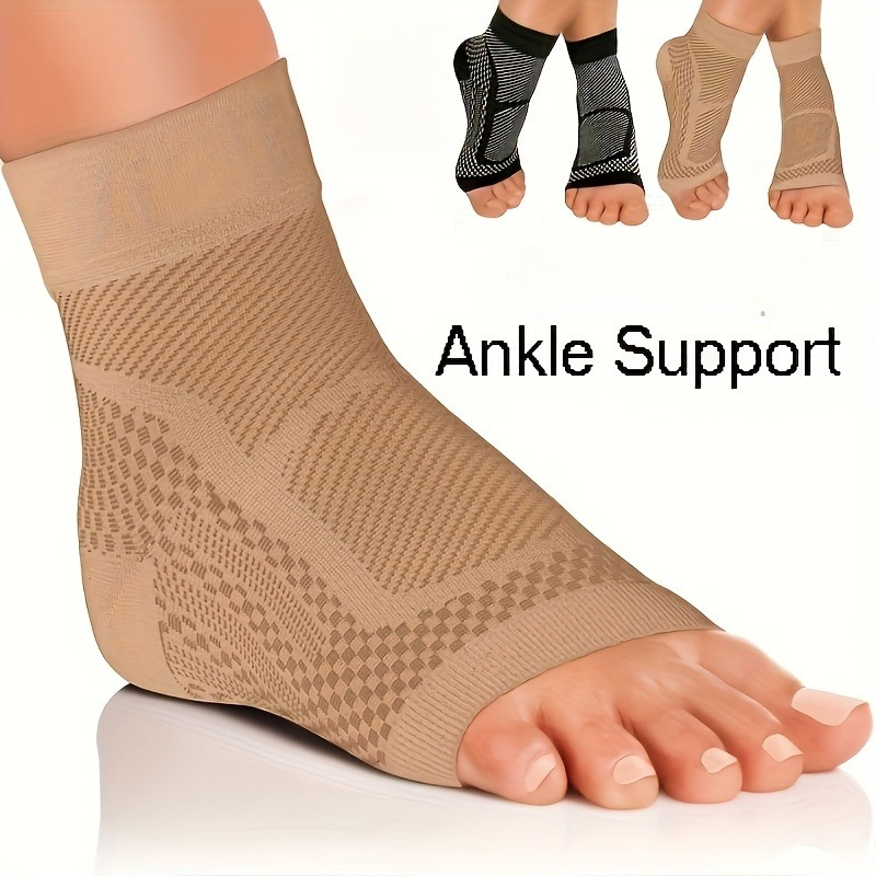 Ankle Brace Sock - زوج واحد من دعامة الكاحل الرياضية،