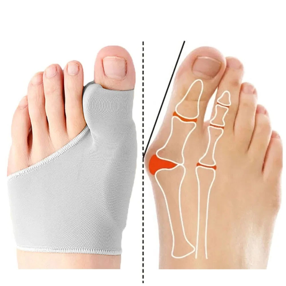 1/2 زوج فاصل أصابع القدم أروح  - مراجعة Ankle Brace Sock وسعره