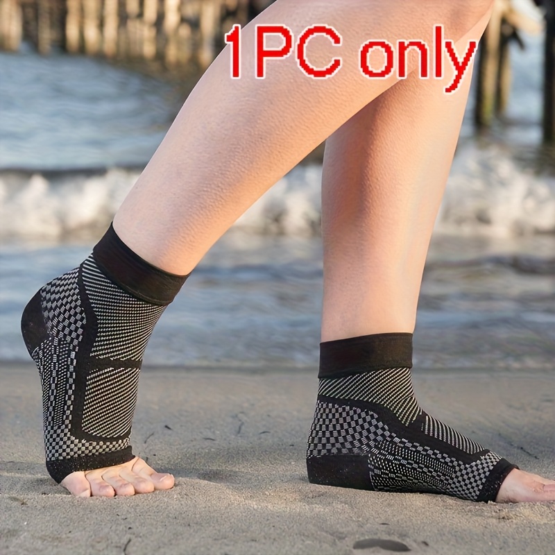 زوج واحد من دعامة الكاحل الريا - مراجعة Ankle Brace Sock وسعره