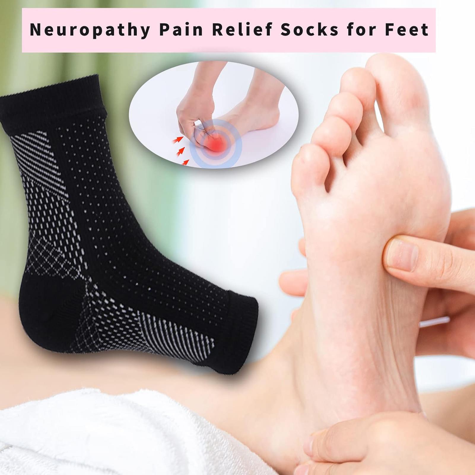 جوارب ضاغطة لتخفيف آلام التهاب - مراجعة Ankle Brace Sock وسعره