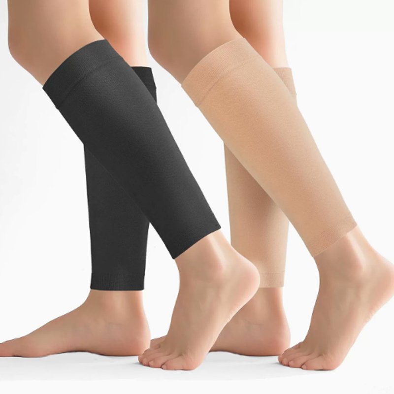 1/2 زوج من الجوارب المرنة لضغط - مراجعة Compression Sleeve Calf وسعره