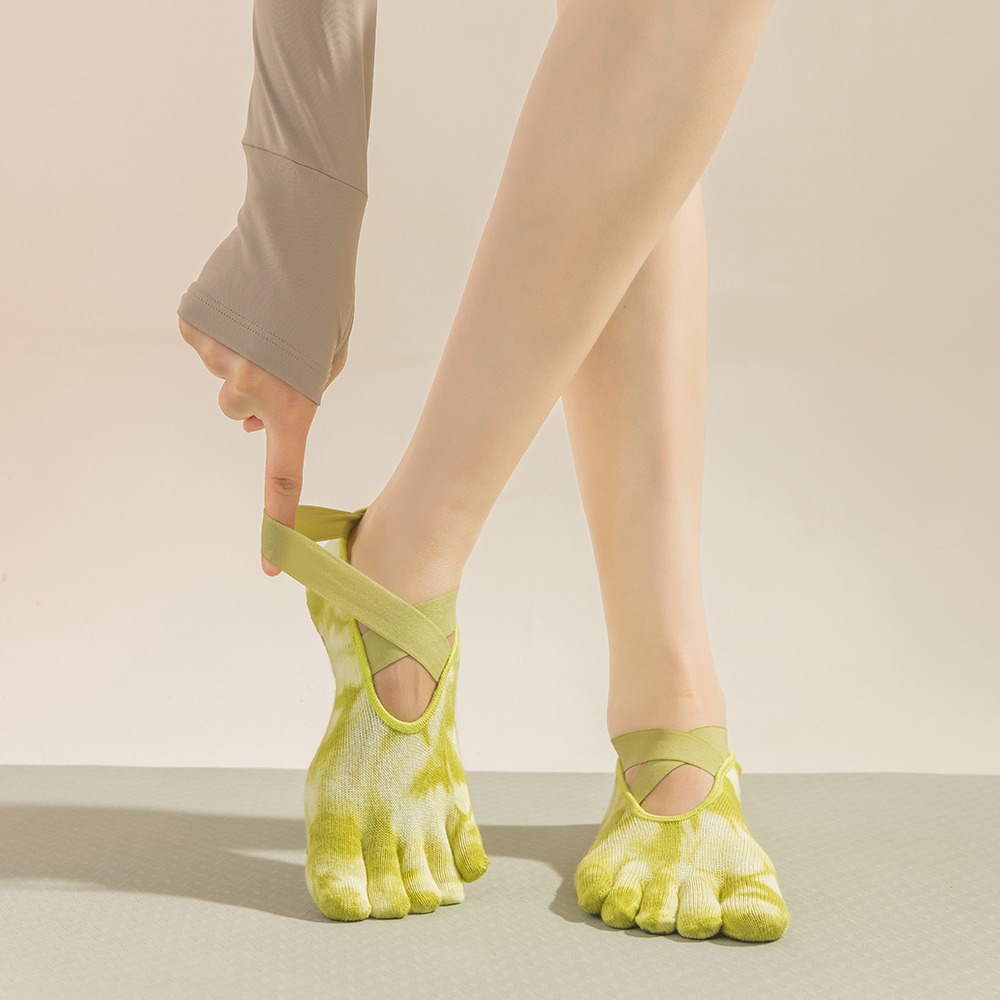 جوارب يوجا نسائية بخمسة أصابع  - مراجعة Toe Sock Split وسعره