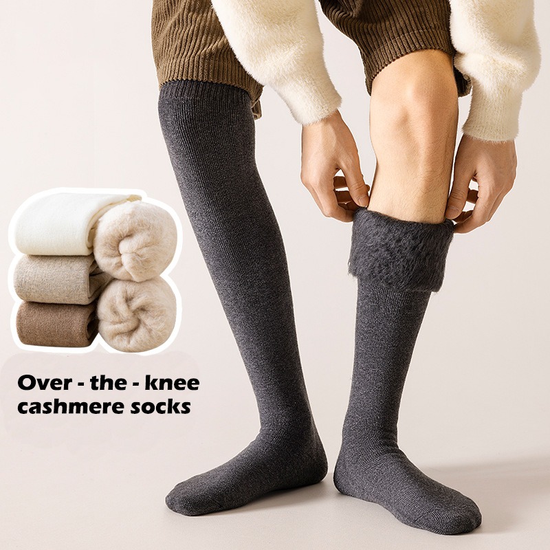 الرجال الحرارية فوق جوارب طويل - مراجعة Thermal Sock Winter وسعره