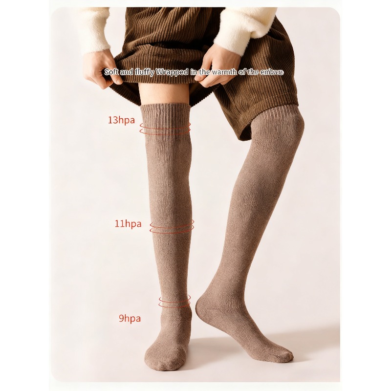 الرجال الحرارية فوق جوارب طويل - مراجعة Thermal Sock Winter وسعره